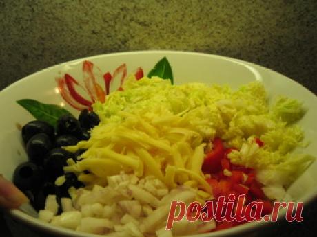 Салат Кит-кап-оль рецепт с фото