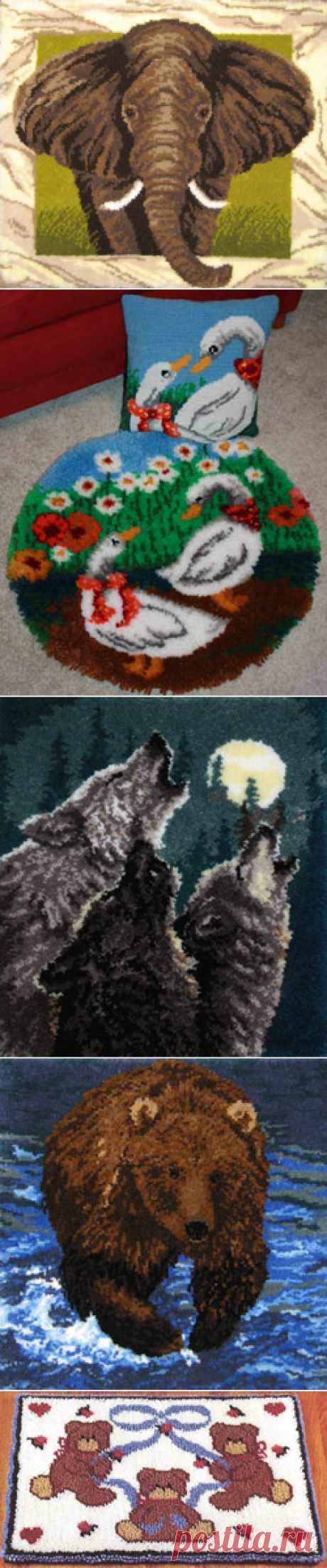 Latch Hook Animals - mcgtextiles.com