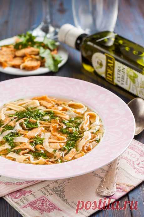 Нежный вкусный суп с яичной стружкой (Frittatensuppe) — Вкусные рецепты