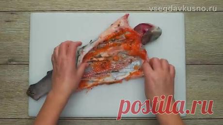 ФАРШИРОВАННАЯ РЫБА С ОВОЩАМИ. Вкусно, празднично и аппетитно! Рецепт от Всегда Вкусно!