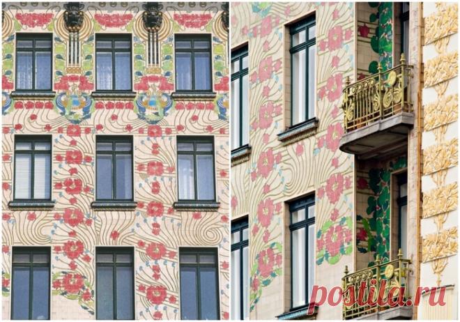 Дом из майолики и другие красивейшие здания астрийского модерна, которые вызывают восторг