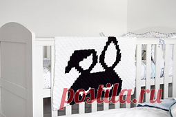 Ravelry: Lazy Bunny Blanket модель Келли Арнелл