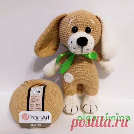 Вязаный щенок схема амигуруми | Hi Amigurumi