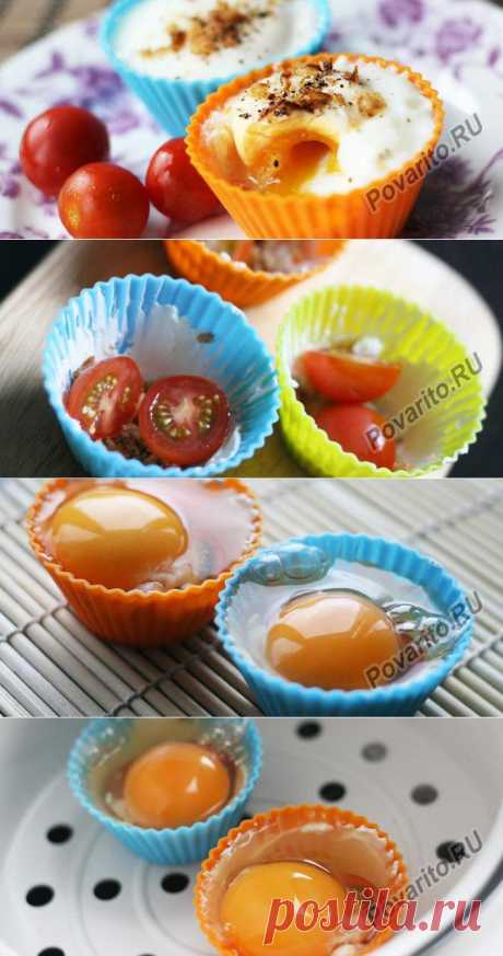 Яйцо в формочке в мультиварке Redmond RMC-M4505 пошаговый рецепт приготовления с фото