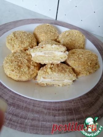 Нежные пирожные Кулинарный рецепт