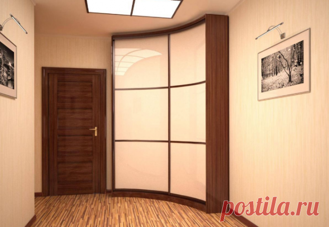 Радиусный шкаф-купе Розали №4