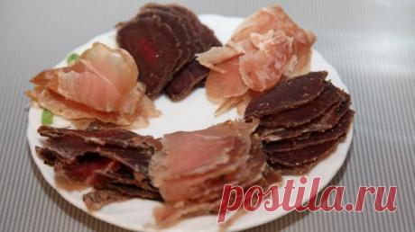 Бастурма - Как приготовить вяленое мясо в домашних условиях
