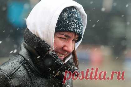 Первый снег в Москве выпал с опозданием на месяц