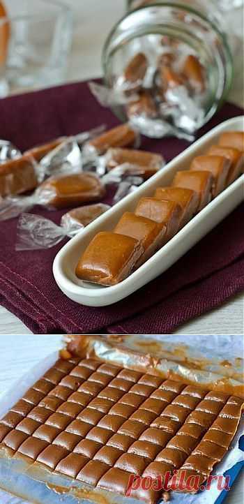 Медовые ириски.