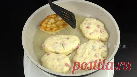 Оладьи в стиле ПИЦЦА Объедение! Необыкновенно вкусный, ароматный и питательныи