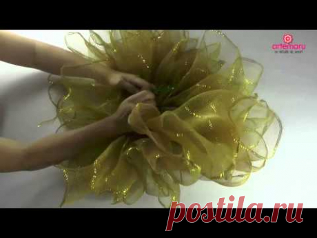 Como hacer un moño bailarina para navidad//How to make a Christmas ballerina bun