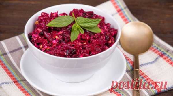6 вкусных салатов из свеклы. 
6 вкусных салатов из свеклы. Отличная подборка, сохрани!
Замечательная подборка салатов из свеклы. Сохрани у себя и пользуйся!
Салат из свеклы с фетой
Тяжело представить, но отварная свекла может ста…