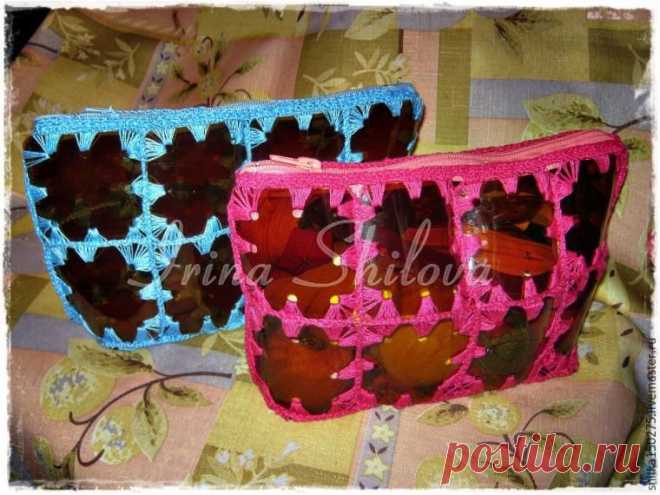 удобная косметичка из пластиковых бутылок