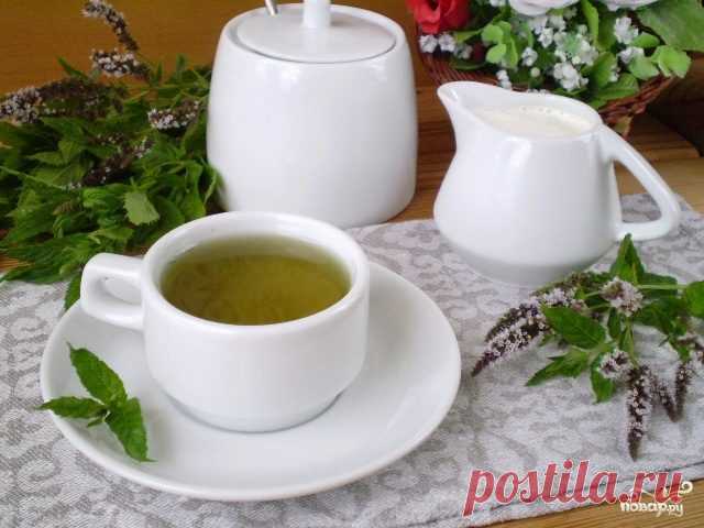Чай с мятой для похудения - пошаговый рецепт с фото на Повар.ру