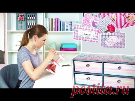 Организация хранения канцелярии и материалов для творчества | DIY Три органайзера своими руками