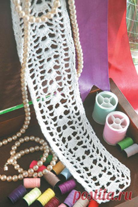 Скачайте схемы Декоративная тесьма, вид рукоделия Филейное вязание - Валентина.ру