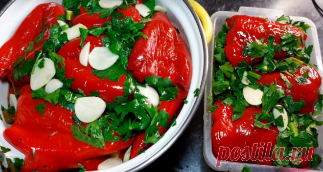Самый вкусный маринованный красный перец - Лучший сайт кулинари