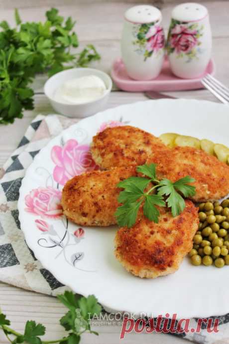 Куриные котлеты со сметаной на сковороде — рецепт с фото пошагово