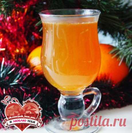 Апельсиновый согревающий чай.