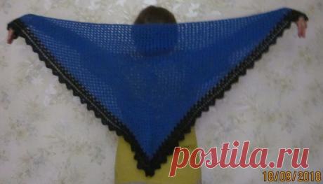 Готова новая шаль