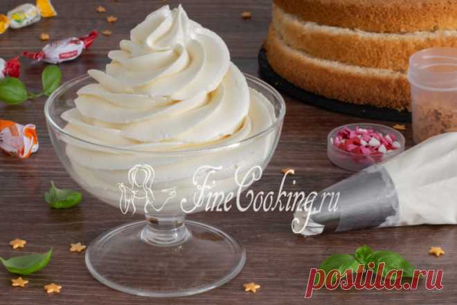 Творожный крем для торта Рецепт вкусного творожного крема, который отлично подходит не только для торта, но и украшения капкейков.
