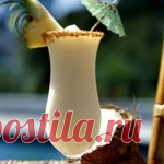 Пина Колада – простое сочетание с необыкновенным вкусом