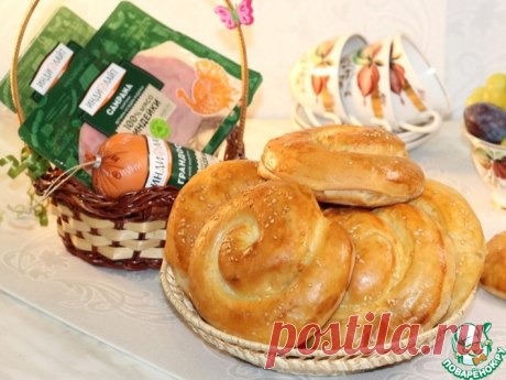 Дрожжевые лепешки на йогурте с начинкой Кулинарный рецепт