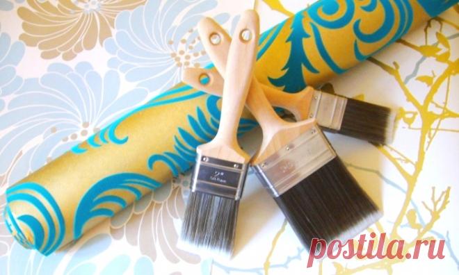 Правильно клеим обои — Наши дома