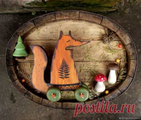 Лис из леса – заказать на Ярмарке Мастеров – DA0KHRU | Мягкие игрушки, Краснодар