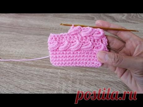 Shortcut mini-curry puff crochet idea - YouTube