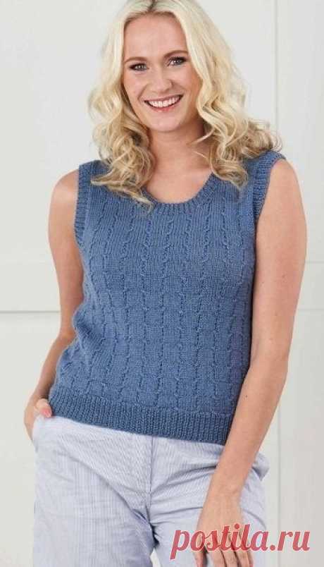 Безрукавка &amp;laquo;Голубая мечта&amp;raquo;