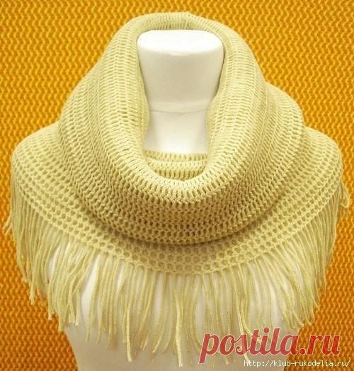 ​Снуд крючком