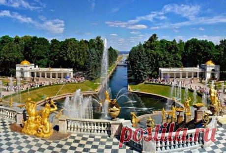 ✈ ПУТЕШЕСТВИЕ ПО УДИВИТЕЛЬНЫМ МЕСТАМ !!! ✈: *** ПЕТЕРГОФ *** - ДВОРЦЫ И ФОНТАНЫ ( Фото + Видео ) ... --- >