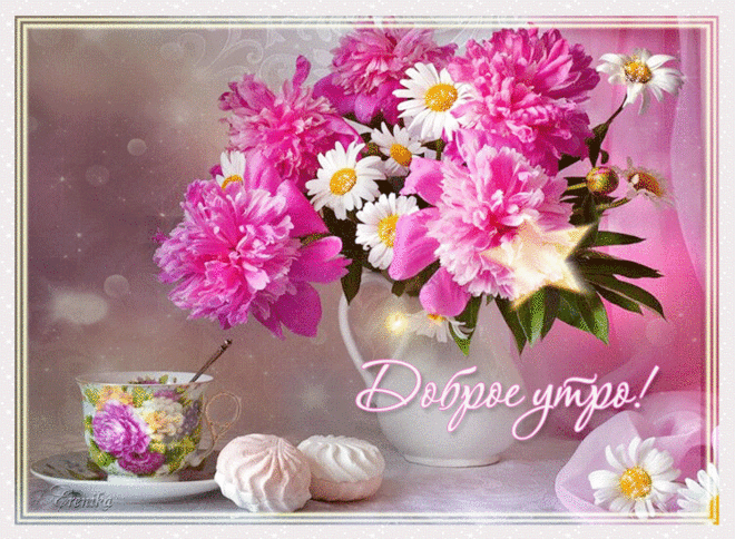 С добрым утром! Просыпайся!
Пусть подарит радость день.
Бодро миру улыбайся,
Позабыв совсем про лень.