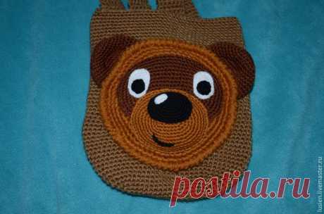 Вяжем крючком детский рюкзак «Винни-Пух». Часть 1 - Ярмарка Мастеров - ручная работа, handmade