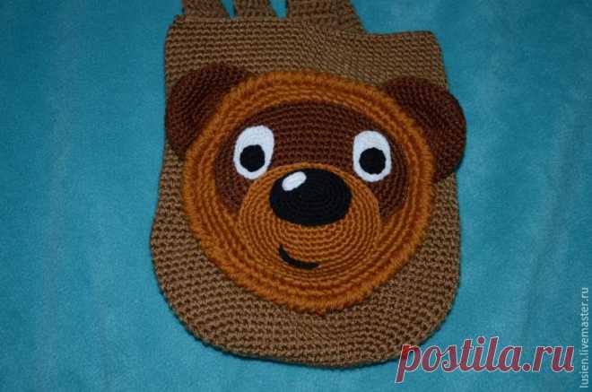 Вяжем крючком детский рюкзак «Винни-Пух». Часть 1 - Ярмарка Мастеров - ручная работа, handmade