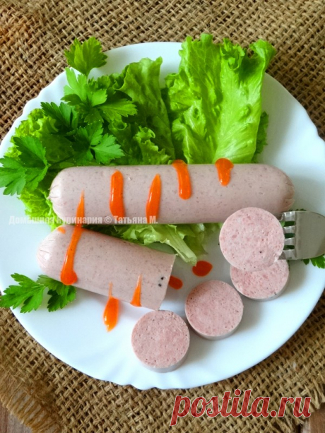 Сардельки домашние сливочные | Кулинарный блог Татьяны М.