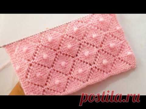 Very Beautiful Knitting Stitch Pattern For Babies Blankets/Sweater