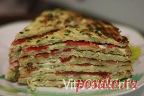 Кабачковый торт.