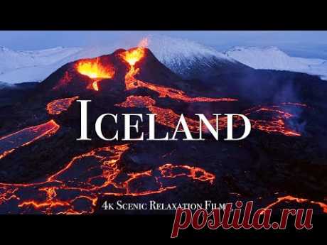 Iceland 4K - Scenic Relaxation Film With Calming Music