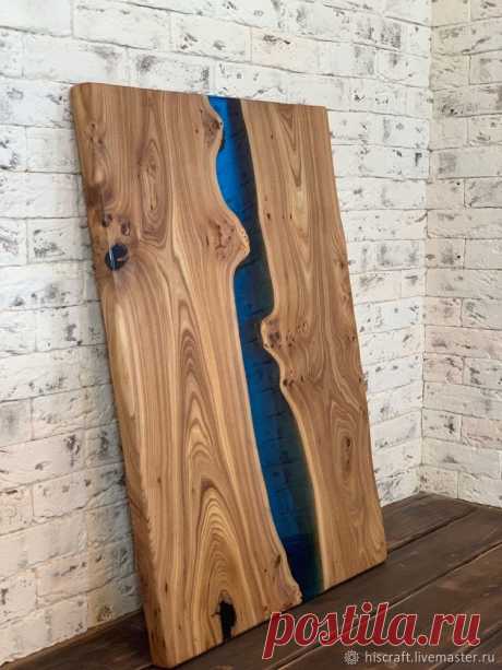 Процесс создания стола «Реки» в стиле Live edge – Ярмарка Мастеров