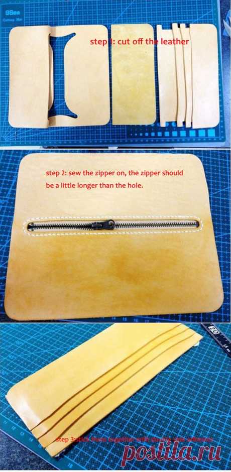 tutorial for long wallet leather Not for sell! tutorials hand made tutorials hand stitched tutorial wallet patterns | bolsos