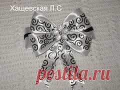 БАНТИКИ из атласных лент.ОБЩИЙ