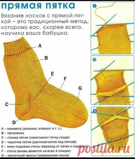 Варианты вязания пятки.
Сохраняйте в закладки, чтобы не потерять!

#вязание_спицами@rukodelimsami