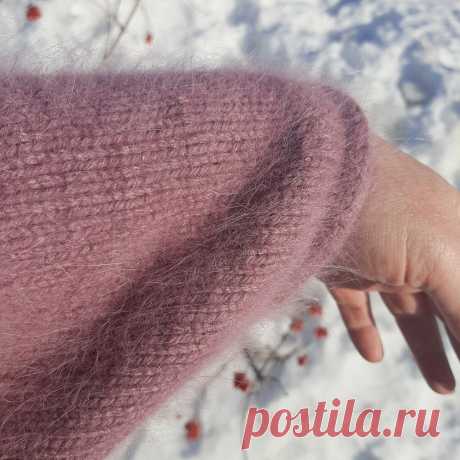 Джемпер  Продолжение описание джемпера большого размера.