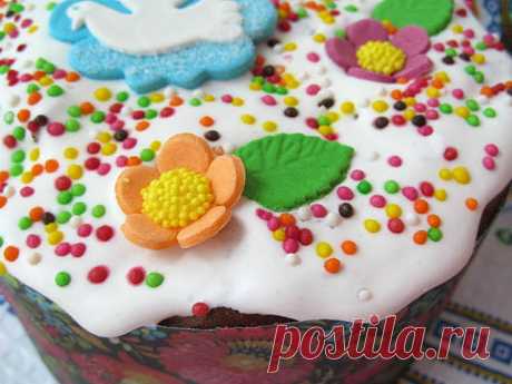 Вкусные рецепты: Сахарная глазурь, которая не крошится