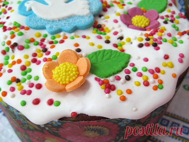 Вкусные рецепты: Сахарная глазурь, которая не крошится