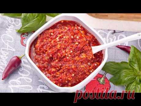 🌶️🧄Канкочи - острая полезная приправа, заправка, аджика для кимчи (чимчи) без варки, сахара и уксуса