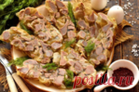 Заливные куриные желудки - отменная закуска