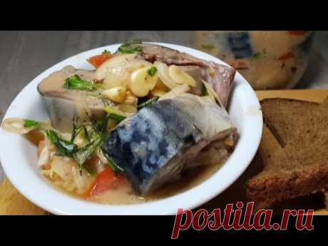 Невозможно остановиться! Какая же она Вкусная! СКУМБРИЯ по-Капитански ( вкуснее рецепта нет)